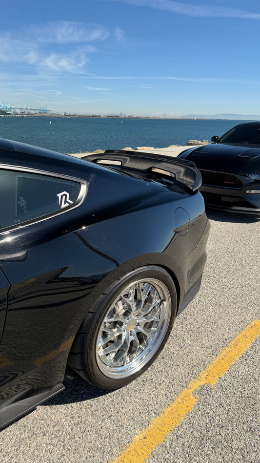 GT500 Style Carbon Fiber Wing With Lip| Ford Mustang GT/GT350/GT500 Los Reyes Performance