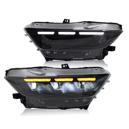 S650 Style DRL Headlights | 15-17 Mustang GT GT350/GT500