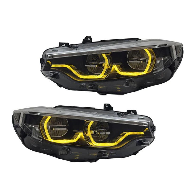 IKON II Style Color Swapping LED Headlights | BMW F80 M3 / F82 M4 / F32 4 Series