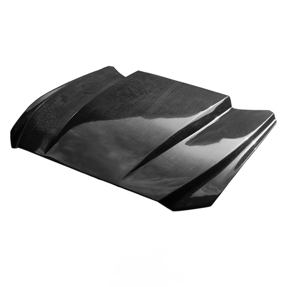 Supercharged Style Carbon Fiber Cowl Hood | Ford Mustang Gen6 S550 2015-2017 Los Reyes Performance