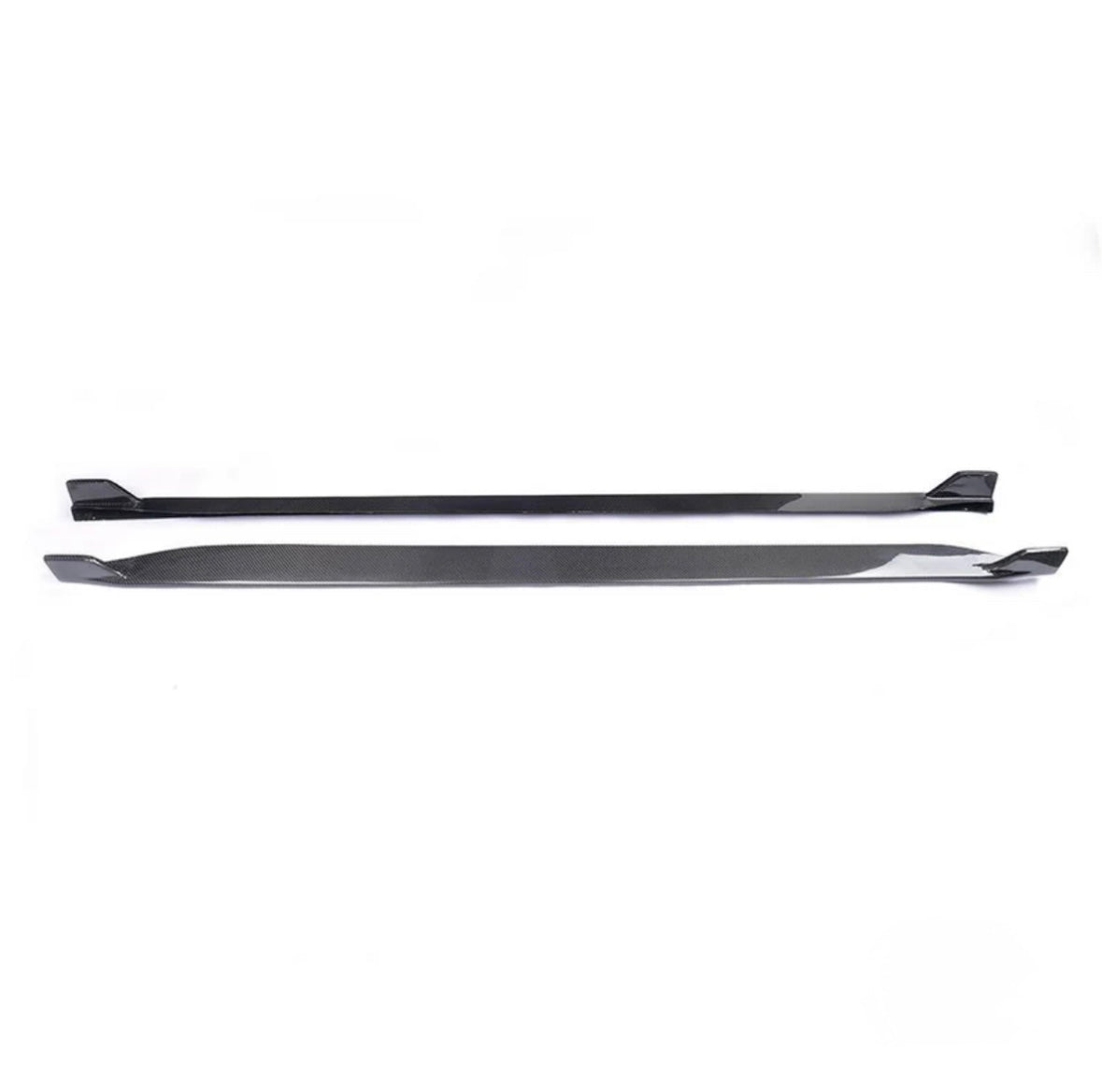 LR Carbon Fiber Side Skirts V2 | Ford Mustang 2015-23