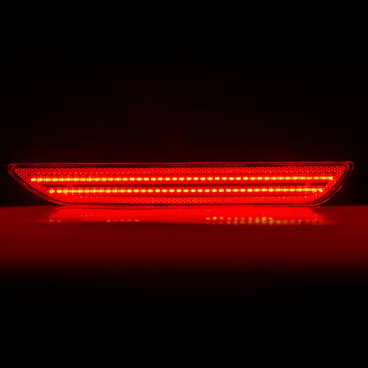 Ford Mustang S550 LED Clear Side Marker rear bumper fitment, Los Reyes Performance