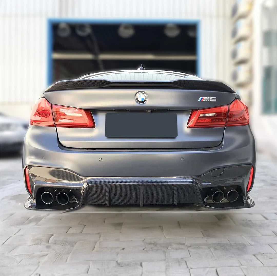 3D Style Carbon Fiber Diffuser | BMW F90 M5
