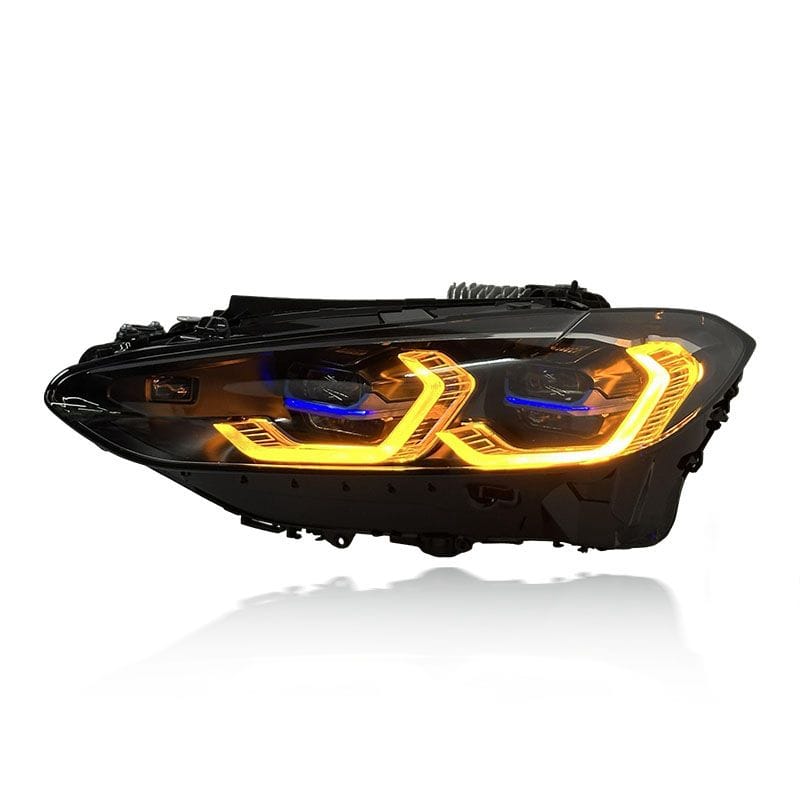 Plug and play laser style headlights for BMW M4 and 4 Series