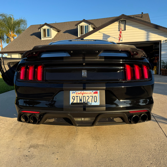 GT500 Style Carbon Fiber Wing | Ford Mustang GT/GT350/GT500