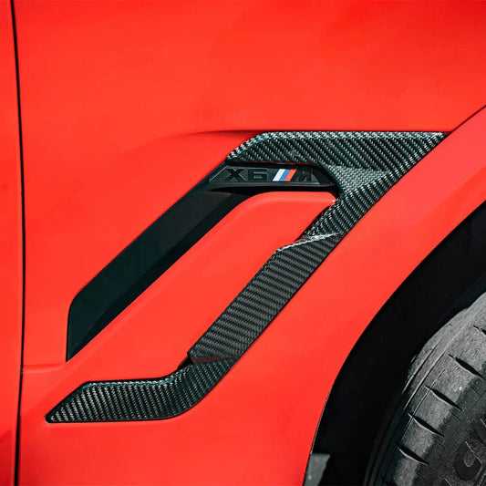 BMW X6M (F96) V2 Carbon Front Fender Trims
