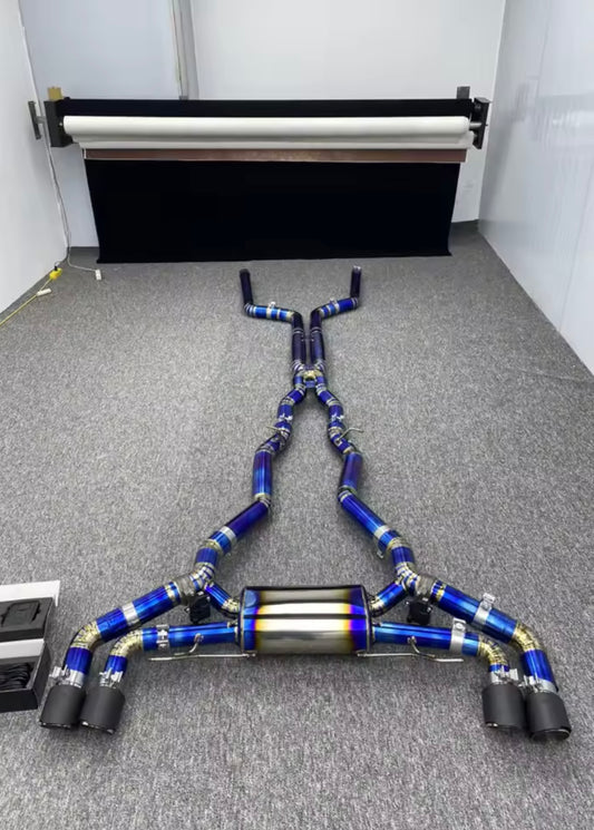 Titanium Valved Catback Exhaust System | BMW F90 M5