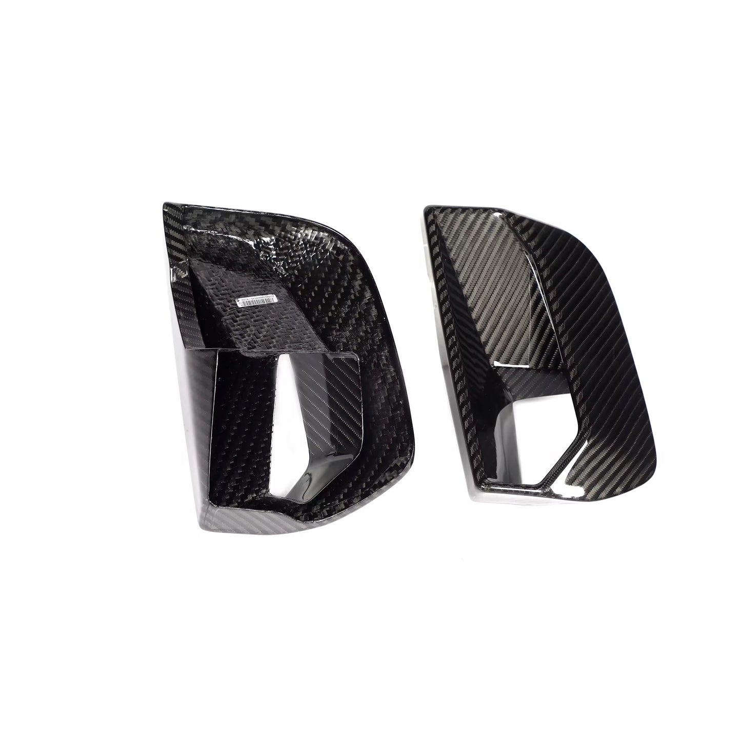 Front Bumper Air Vent Trim Dry Carbon | Ford Mustang DarkHorse S650