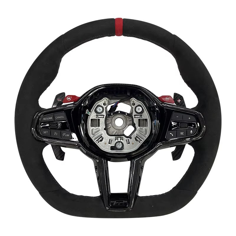 G8X M2 M3 M4 LCI Alcantara Steering Wheel Los Reyes Performance