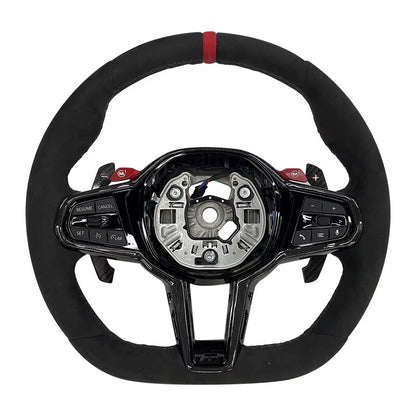 G8X M2 M3 M4 LCI Alcantara Steering Wheel Los Reyes Performance