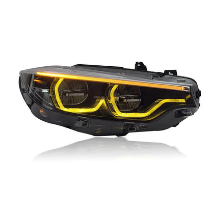 IKON II Style Color Swapping LED Headlights  | BMW F80 M3 / F82 M4 / F32 4 Series