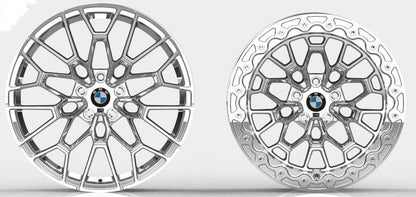 BMW G8X CS Style Forged Wheels With Matching Beadlocks | LR Forged