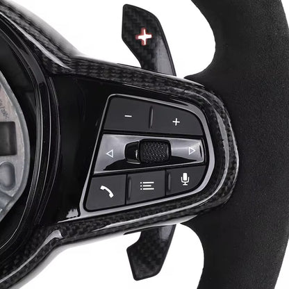 BMW G8X Carbon Fiber Steering Wheel w/ Rpm lights