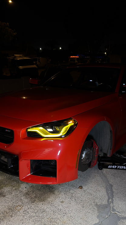 CSL STYLE DRL YELLOW MODULE | BMW G87 M2 Los Reyes Performance