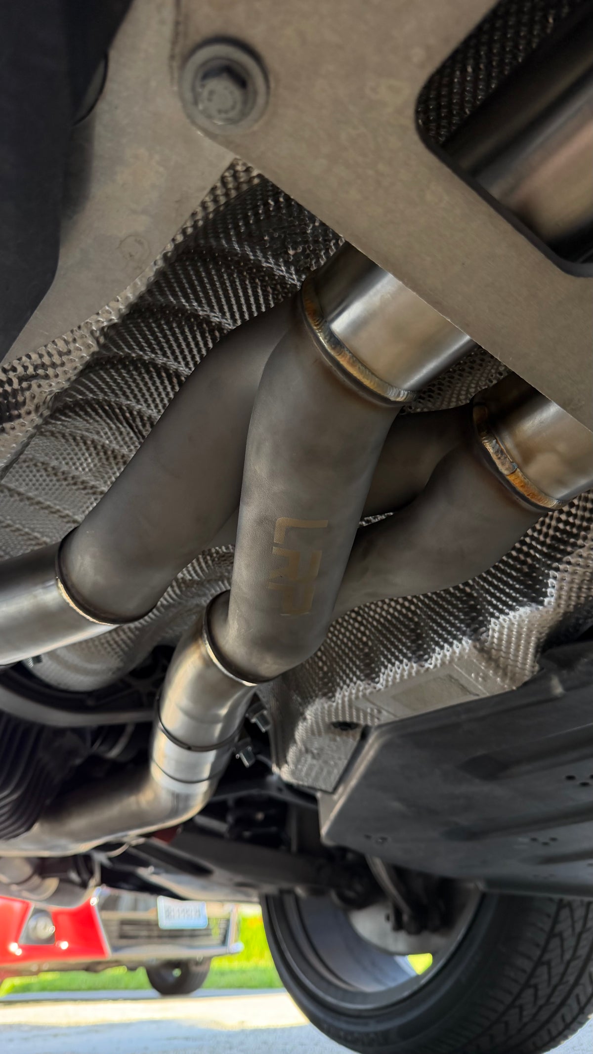 LRP Z Tech Equal Length Mid Pipe Exaust | BMW G8X Los Reyes Performance