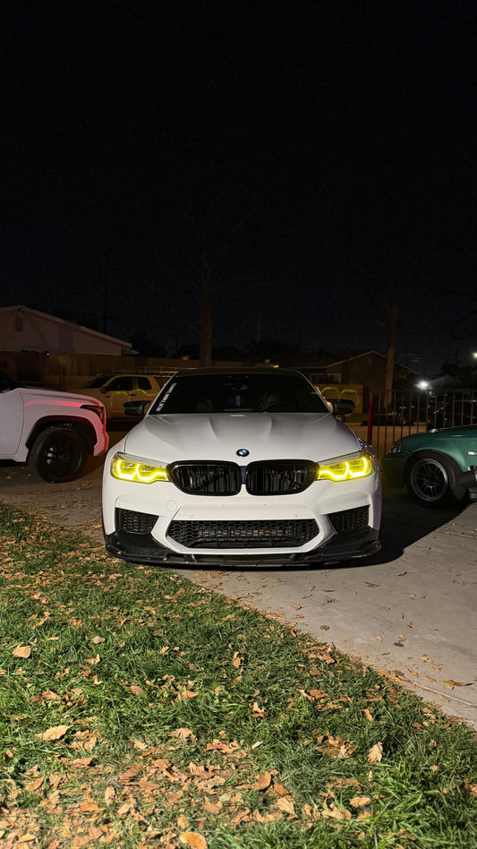 CSL Yellow Headlight DRL Modules | BMW G30 5 Series & F90 M5 Los Reyes