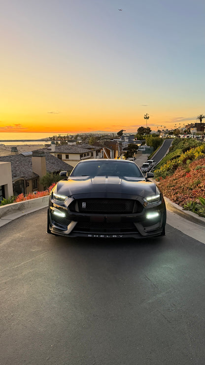 LRP S650 Style DRL Headlights | 15-17 Mustang GT/GT350/GT500 Los Reyes Performance