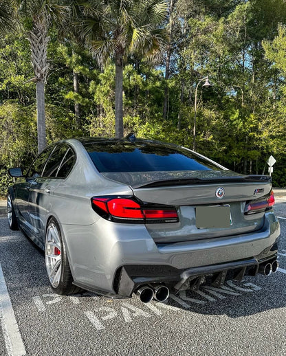 3D Style Carbon Fiber Diffuser | BMW F90 M5