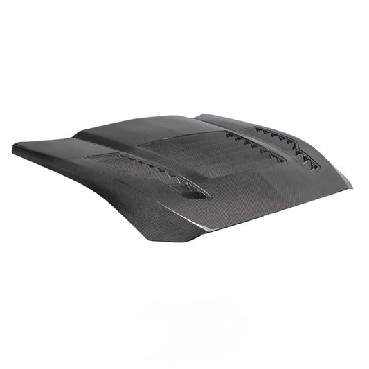 GT4 Style Carbon Fiber Hood For Mustang Gen7 S650 2024+ Los Reyes Performance