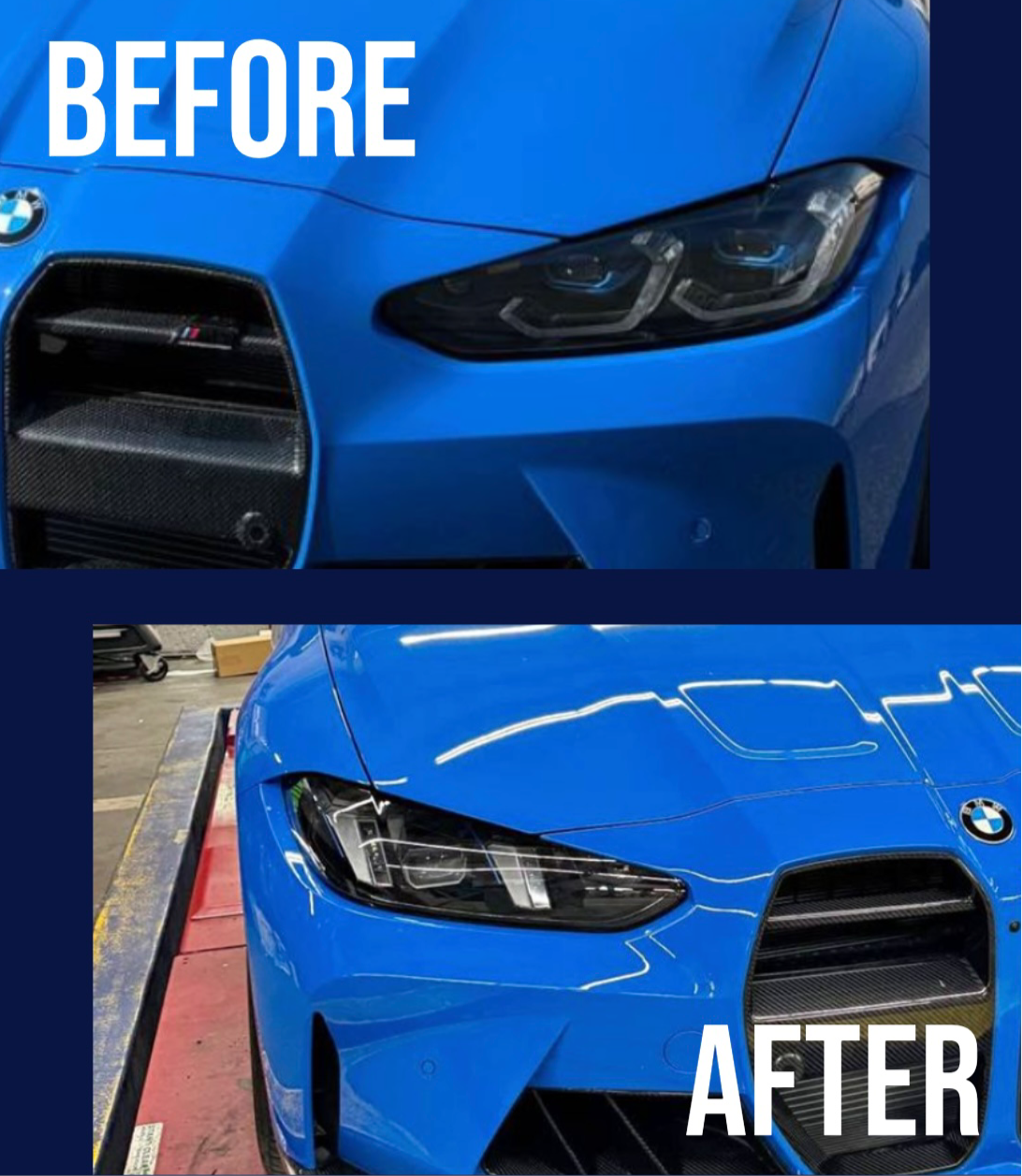LCI Style Snake Eye LED Headlights | BMW G80/G82 - Los Reyes