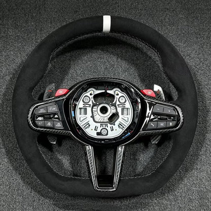 G8X M2 M3 M4 LCI Alcantara Steering Wheel Los Reyes Performance