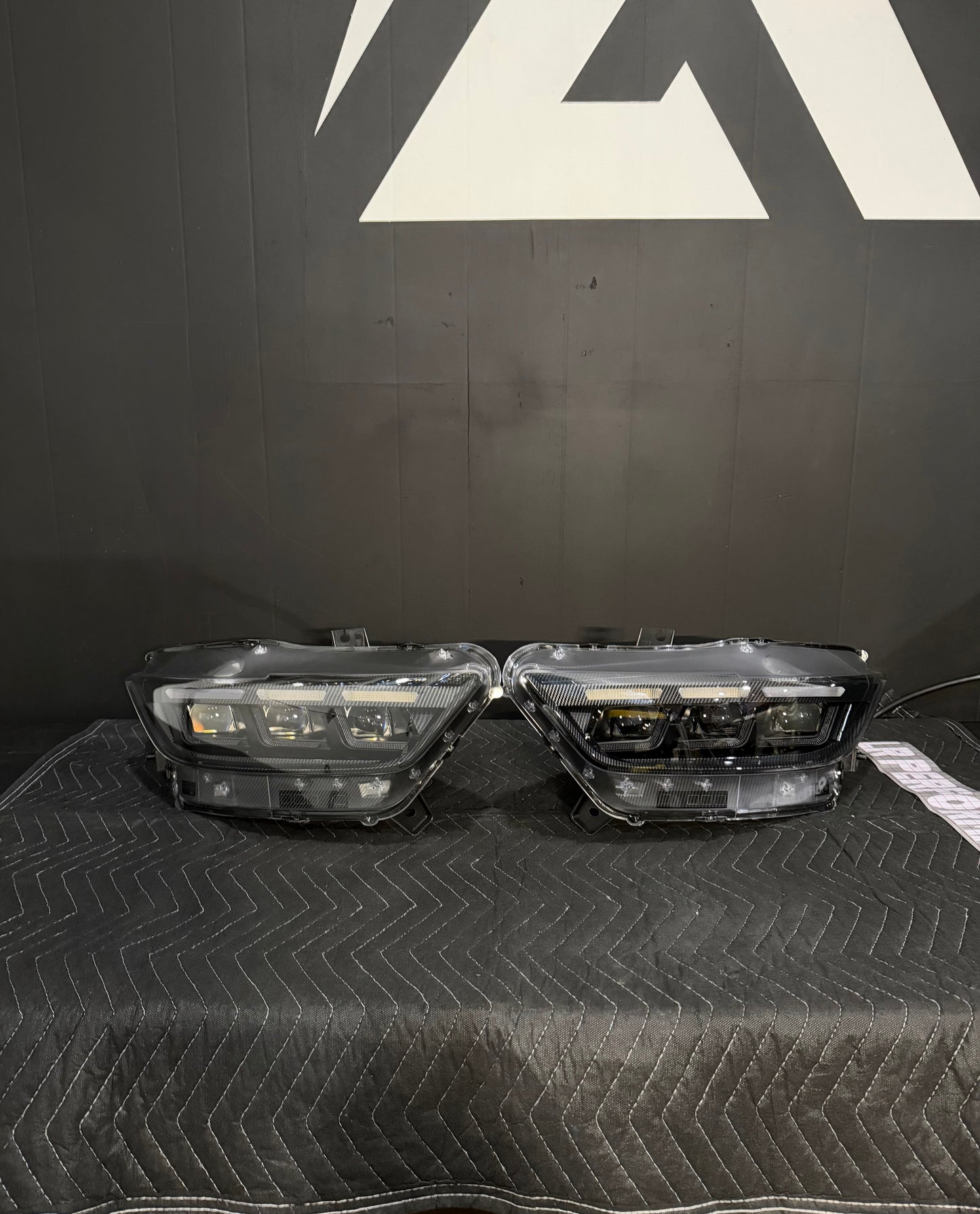 LRP S650 Style DRL Headlights | 15-17 Mustang GT/GT350/GT500