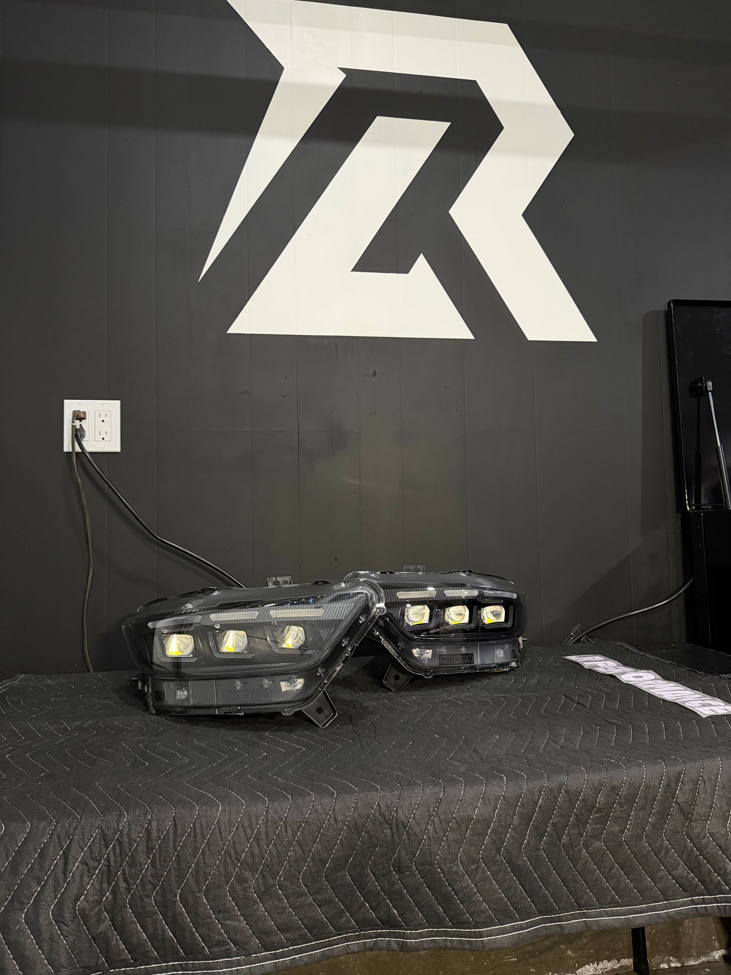 LRP S650 Style DRL Headlights | 15-17 Mustang GT/GT350/GT500