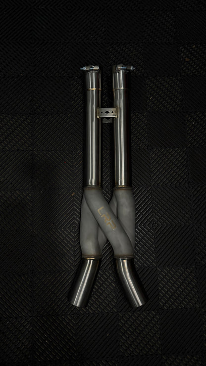 LRP Z Tech Equal Length Mid Pipe Exaust | BMW G8X Los Reyes Performance