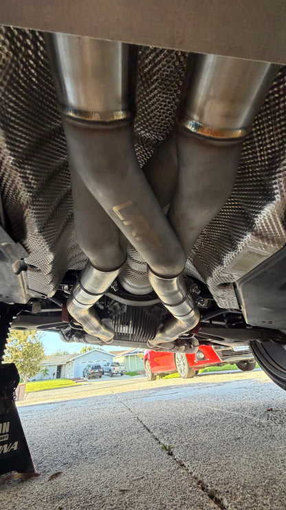 LRP Z Tech Equal Length Mid Pipe Exaust | BMW G8X Los Reyes Performance