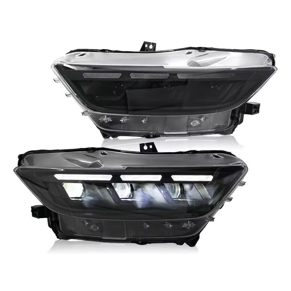 S650 Style DRL Headlights | 15-17 Mustang GT GT350/GT500