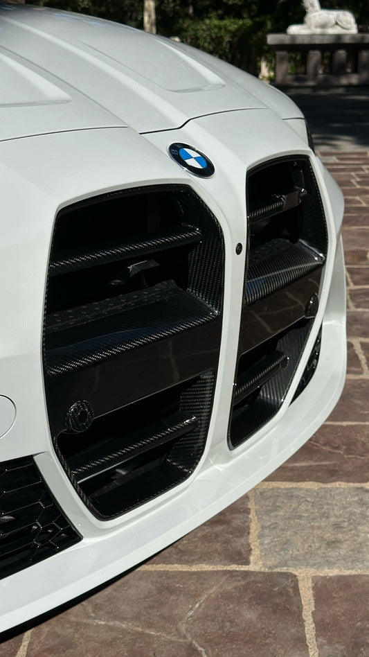 ST Style Carbon Fiber Front Grilles | BMW G80 M3 & G82/G83 M4