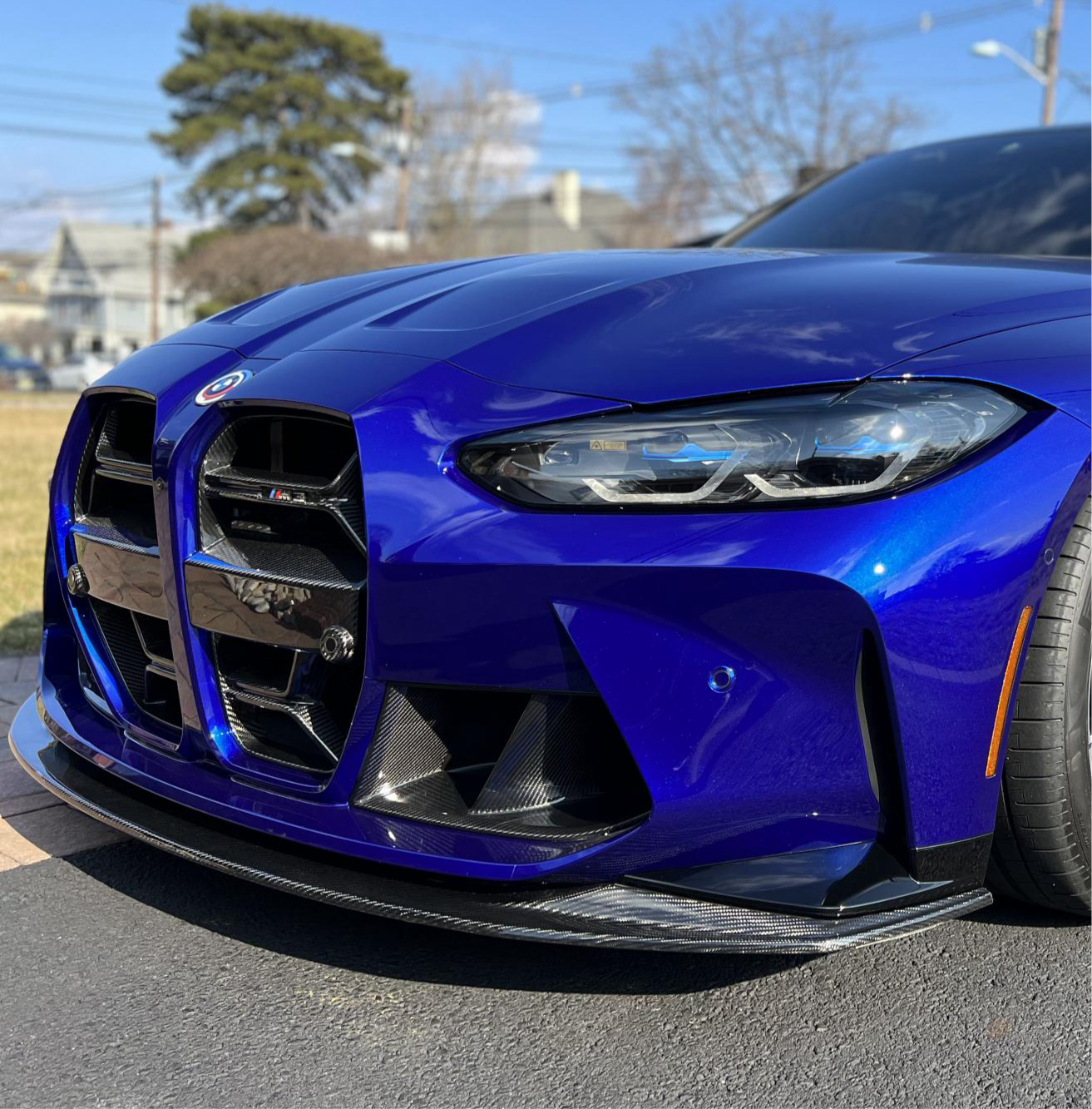 Carbon Fiber Front Bumper Vents | BMW M4 G82/ G83