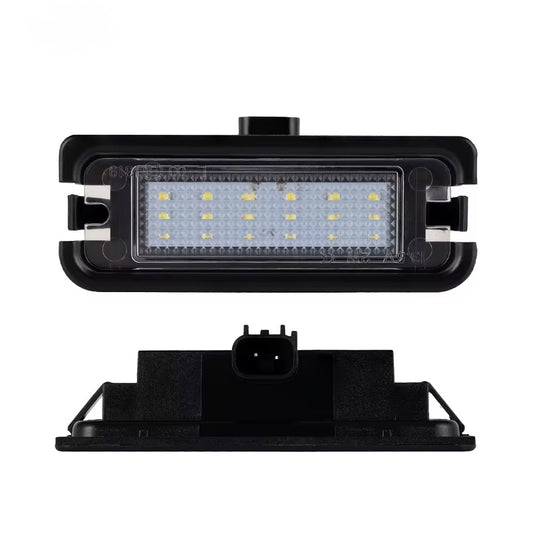 LRP LED License Plate Lights; Smoked