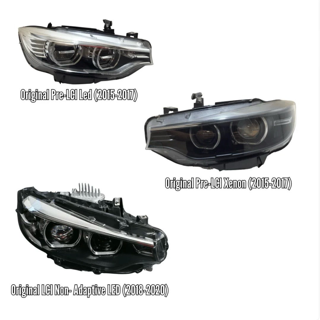 IKON II Style Color Swapping LED Headlights  | BMW F80 M3 / F82 M4 / F32 4 Series