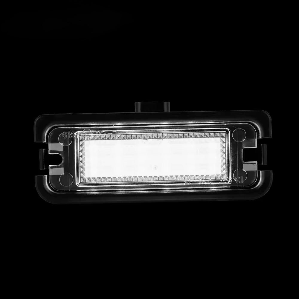 LRP LED License Plate Lights; Smoked