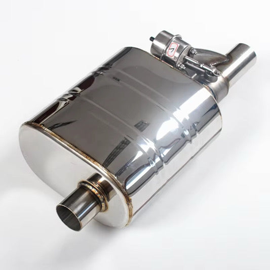 UNIVERSAL VALVED EXAUST MUFFLER KIT