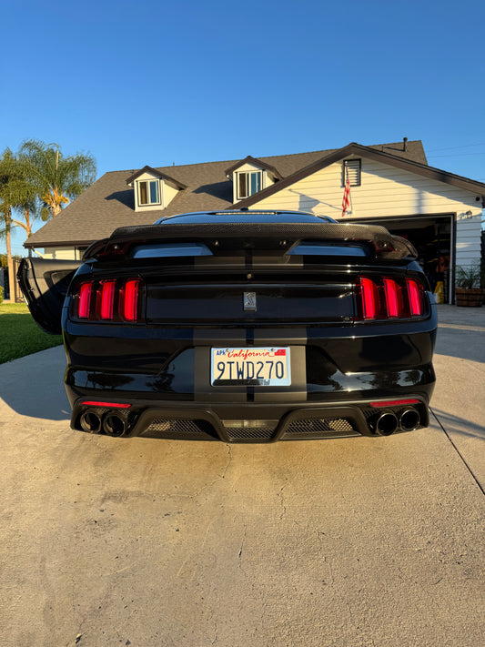 GT500 Style Carbon Fiber  Wing | Ford Mustang GT/GT350/GT500