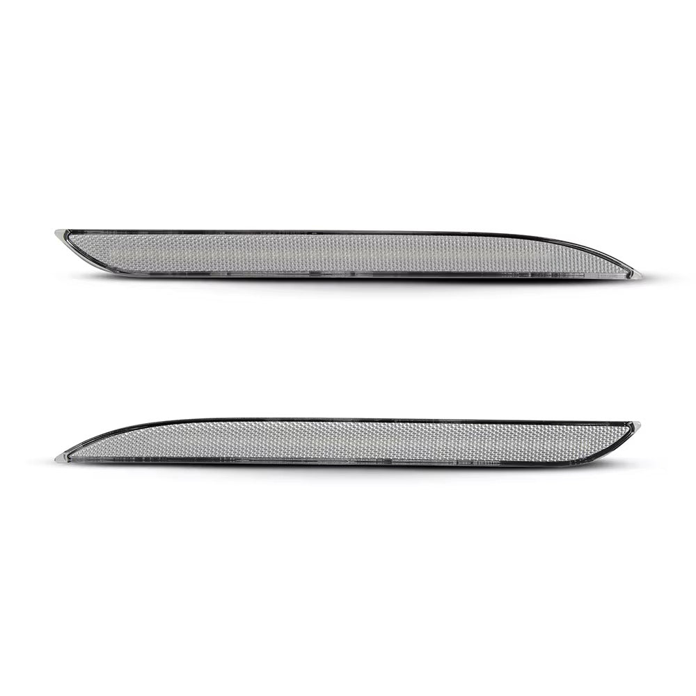 LRP LED Rear Reflectors; Clear| Mustang 15-17/ GT350 & GT500 16-22