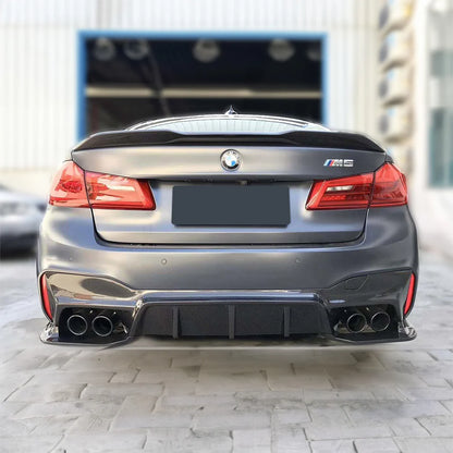 3D Style Carbon Fiber Diffuser | BMW F90 M5