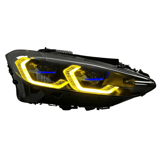 LRP Laser Style Color Switching Yellow/White Headlights G80/G82 