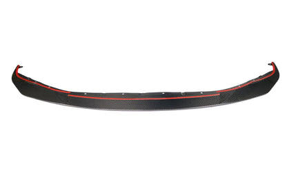 LRP MHC style carbon fiber front lip installed on BMW G80 M3